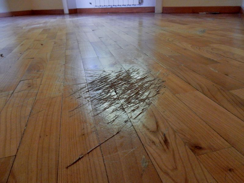 Laminate Floor Scratch Repair